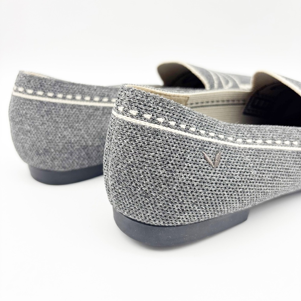 NWB Vivaia Sierra Slip On Washable Loafers in Gray Size 40 - Picture 11 of 16